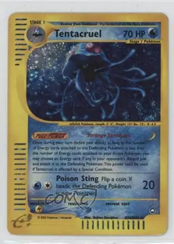 Tentacruel Holo Pokemon e-Card Series Aquapolis #H26 2003 - Image 1