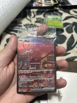 Pokemon TCG Mew EX Black Star Promo Card SVP053 Sealed - Image 1