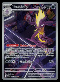 Toxtricity 103/094 - Pokemon Phantasmal Flames - Illustration Rare (NM) - Image 1