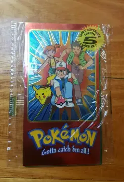 Pokemon Topps Supersize Chrome Card Set Sealed! Series 2! Charizard Pikachu - Image 1