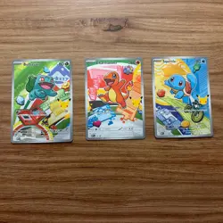 Pokemon TCG First Partner Illustration Collection Series 1| Kanto GEN 1 Starters - Image 1