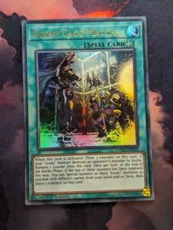 Yugioh Gouki Cage Match DUPO-EN024 Ultra Rare 1st Edition - Image 1