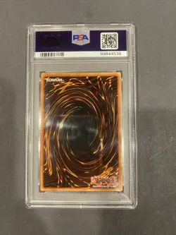 2002 Yugioh LOB-E053 Curse of Dragon Super Rare 1st Edition EU PSA 9 - Image 2