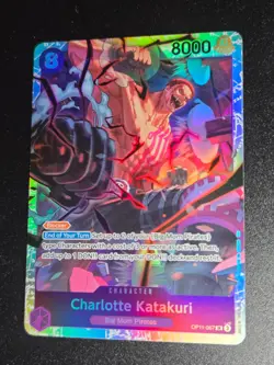 One Piece TCG - Charlotte Katakuri - OP11-067 A Fist of Divine Speed - SR #2 - Image 1