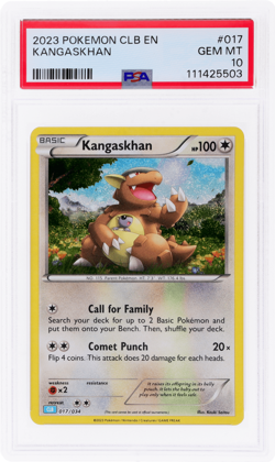 2023 Pokemon Trading Card Game Classic Kangaskhan PSA 10 - Image 1
