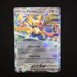 Pokemon TCG Journey Together Hops Zacian EX Card 111/159-NM - Image 1