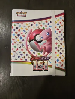 Pokemon 151 basic set #1-165 With Binder And Extra Cards - Image 1