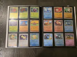 Pokemon 151 basic set #1-165 With Binder And Extra Cards - Image 5