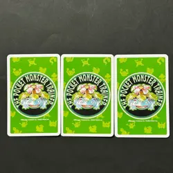 S5658 Squirtle Charmander Bulbasaur Venusaur Playing Poker Cards Pokemon M14 - Image 2