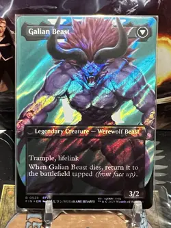 MTG | Vincent Valentine - Galian Beast (0454) (⚡Surge Foil⚡) [FINAL FANTASY] - Image 2