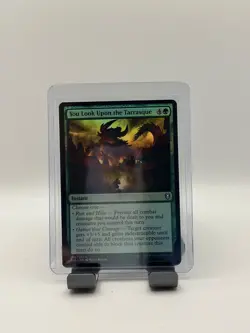 MTG, You Look Upon the Tarrasque FOIL $3 ORDER MIN 262 Battle for Baldur's Gate - Image 1