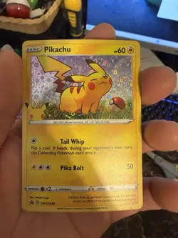 Cereal Foil Pikachu SWSH039 - Holo - English - General Mills Pokemon Promo 25th - Image 1