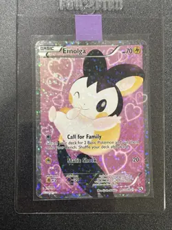 Pokemon Legendary Treasures Radiant Collection Emolga RC23/RC25 Full Art MP - Image 1