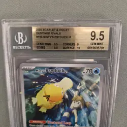 Pokemon TCG 193/182 Misty’s Psyduck Destined Rivals BGS 9.5 - Image 5