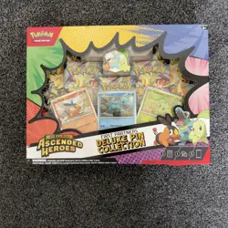 Pokemon TCG: Mega Evolution-Ascended Heroes First Partners Deluxe Pin Collection - Image 1
