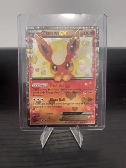 Pokemon Flareon EX RC6/RC32 Generations Radiant Collection Full Art 170 HP Fire - Image 1