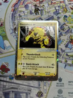 Pokemon - Electabuzz ex EX Ruby and Sapphire 97/109 - Ultra Rare - Damaged - Image 1