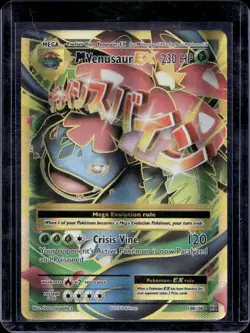 Pokemon XY - Evolutions M Venusaur EX (Full Art) 100/108 - Image 1