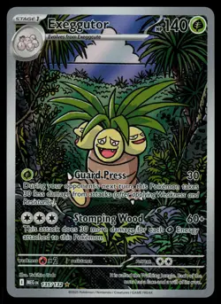 Exeggutor 135/132 - Pokemon Mega Evolution - Illustration Rare (NM) - Image 1