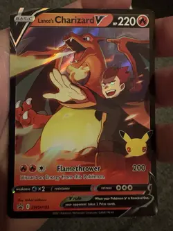 Pokemon TCG Lance's Charizard V SWSH133 Full Art Holo Promo 220HP Sword & Shield - Image 2