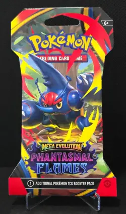 Pokemon Phantasmal Flames - Sleeved Blister Heracross - Factory Sealed - Image 1
