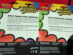 Pokemon TCG Ascended Heroes 2-Pack Blisters - Erika and Larry - Set of 2 SEALED - Image 2