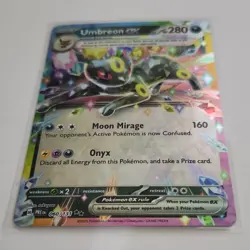 Pokemon Umbreon ex 060/131 Sv: Prismatic Evolutions Double Rare Holo 280 HP EX - Image 3