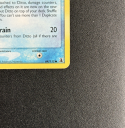 Carta Pokemon Ditto DS 64 Ditto Squirtle EX Delta Species EN Excellent Vintage - Image 5