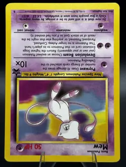 Mew Black Star Promo No. 8 - LP - WOTC - Pokemon Vintage - Image 2