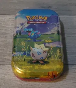 Pokemon TCG Ascended Heroes Mini Tin Togepi & Totodile Sealed - Image 1