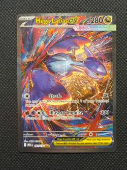 Pokemon Mega Latias ex #181/132 Mega Evolution Special Illustration Rare - Image 1