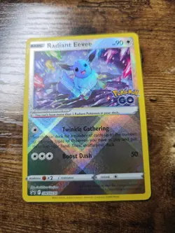 Pokemon Go Radiant Eevee Black Star Promo SWSH230 - Image 4