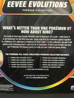 Pokemon TCG Eevee Evolutions Premium Collection Box Factory Sealed Brand New - Image 5