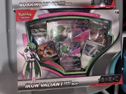 Pokemon Ex Box Lot Of 2 - Roaring Moon Ex + Iron Valiant Ex - Factory Sealed NIB - Image 3