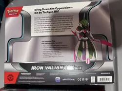 Pokemon Ex Box Lot Of 2 - Roaring Moon Ex + Iron Valiant Ex - Factory Sealed NIB - Image 4