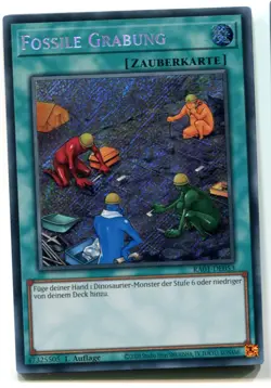 Yu-Gi-Oh! Fossile Grabung Secret rare RA01-DE053 - Image 1