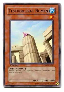 Yu-Gi-Oh! Testudo Erat Numen COM english TSHd-EN032 Die Schildkrote war Gottlich - Image 1