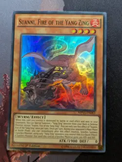 Suanni, Fire of the Yang Zing MP15-EN083 Super Rare 1st Edition VLP - Image 1