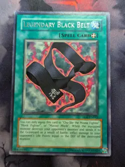 Yugioh - Legendary Black Belt - Rare - TLM-EN045 - MP/HP - Image 1