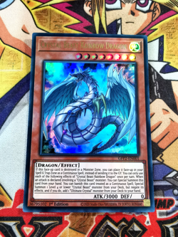 Crystal Beast Rainbow Dragon gfp2-en001 1st Edition (NM+) Ultra Rare Yu-Gi-Oh! - Image 1