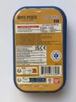 One Piece Card Game Tin Pack Set Vol.2 Sabo Promo Booster Kit English - Image 2
