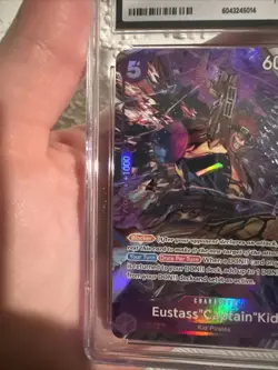 One Piece PRB01 Eustass"Captain"Kid (OP05-074) (Alt Art) OP05-074 -CGC10 English - Image 3