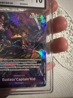 One Piece PRB01 Eustass"Captain"Kid (OP05-074) (Alt Art) OP05-074 -CGC10 English - Image 5