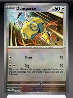 Dunsparce 079/131 - Master Ball Reverse - Prismatic Evolutions Pokemon Card MINT - Image 1