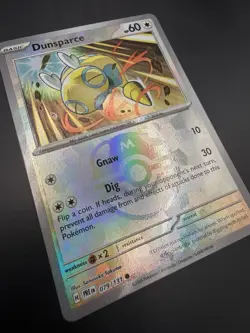Dunsparce 079/131 - Master Ball Reverse - Prismatic Evolutions Pokemon Card MINT - Image 3