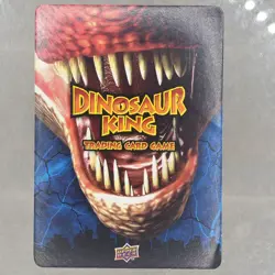 DKT1-001/004 ALPHA ACROCANTHOSAURUS Dinosaur King Rare Embossed Trading Card2009 - Image 2
