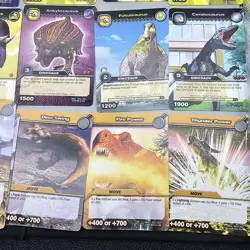 Dinosaur King TCG DKSS Cards 1-30 +9 Dupes 39 Total Card Bundle Lot 2008 - Image 5