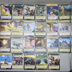 Dinosaur King TCG DKBD 23 Cards Card Bundle Lot 2008 - Image 1