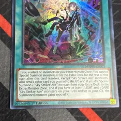 Sky Striker Mobilize - Linkage! Ultra Rare MAMA-EN003 1st Edition NM Yu-Gi-Oh! - Image 4