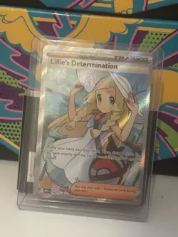 Pokemon Lillie's Determination Full Art Trainer Card Mega Evolution 169/132 - Image 1